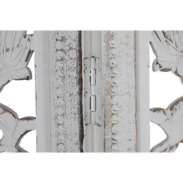 Aizslietnis DKD Home Decor Balts Mango koks Koks MDF 150 x 2 x 180 cm