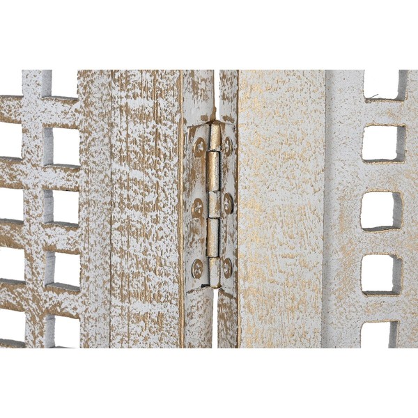 Sermi DKD Home Decor Valkoinen Mangopuu Puu MDF 150 x 2 x 180 cm