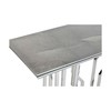 Hall DKD Home Decor White Silver 120 x 40 x 78 cm