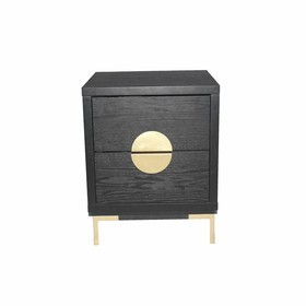 Ночной столик DKD Home Decor Металл MDF (50 x 35 x 60 cm)