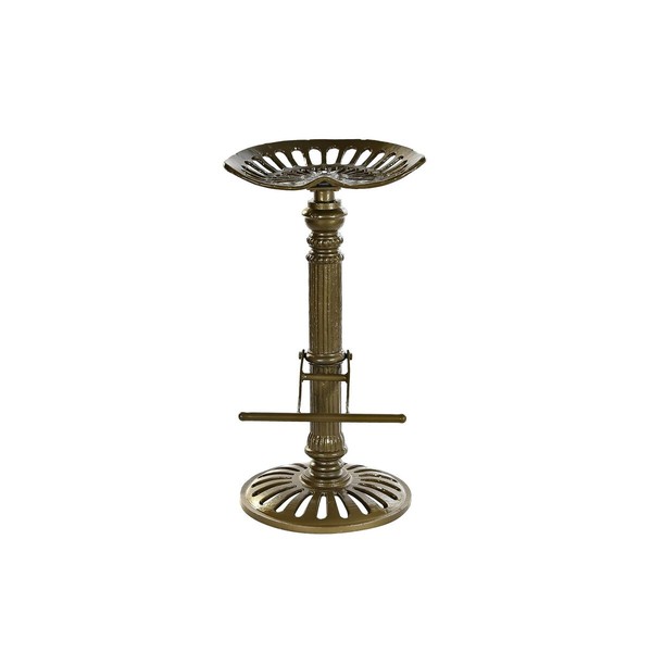 Taburetė DKD Home Decor Auksinis Metalinis (44 x 33 x 82 cm)