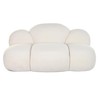 Dīvāns DKD Home Decor 149 x 76 x 77 cm Mākoņi Balts Moderns
