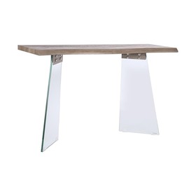 Hall DKD Home Decor Transparent Light grey 120 x 40 x 76 cm