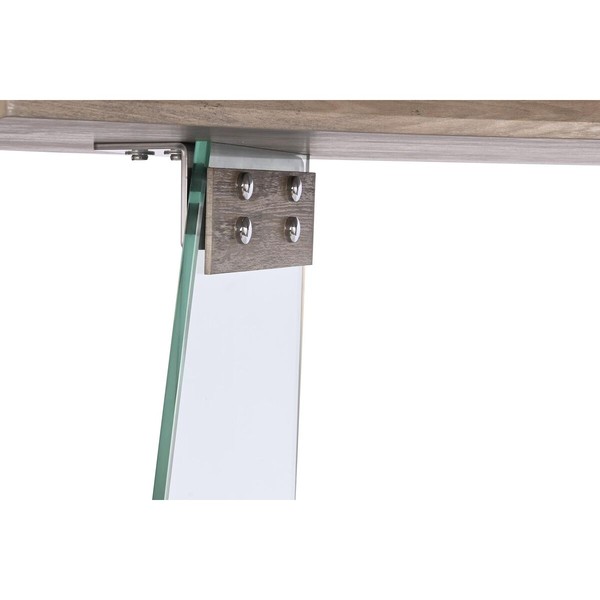 Hall DKD Home Decor Transparent Light grey 120 x 40 x 76 cm