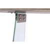 Hall DKD Home Decor Transparent Light grey 120 x 40 x 76 cm