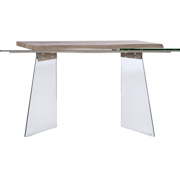 Hall DKD Home Decor Transparent Light grey 120 x 40 x 76 cm