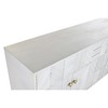 Indauja DKD Home Decor Balta Žalvaris Mango mediena 157 x 43 x 84 cm 153 x 43 x 84 cm Rombas