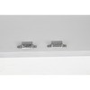 Sideboard DKD Home Decor White Brass Mango wood 157 x 43 x 84 cm 153 x 43 x 84 cm Rhombus