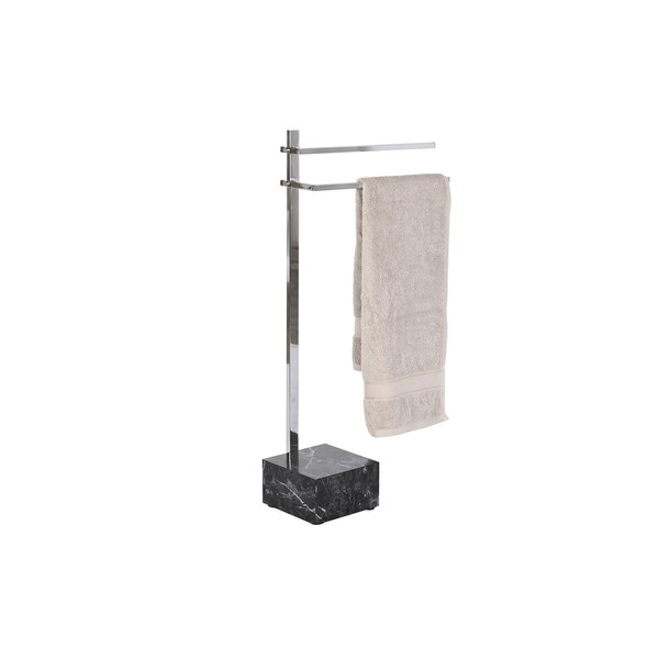Pastatomoji rankšluosčių kabykla DKD Home Decor Sidabras MDF Plienas (45 x 21 x 80 cm)