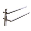 Pastatomoji rankšluosčių kabykla DKD Home Decor Sidabras MDF Plienas (45 x 21 x 80 cm)