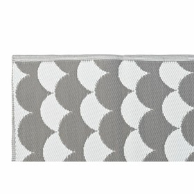 Kilimas DKD Home Decor Pilka Bangos Balta (2 vnt.) (150 x 210 cm)