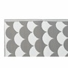 Carpet DKD Home Decor Grey Waves White (2 Units) (150 x 210 cm)