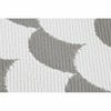 Kilimas DKD Home Decor Pilka Bangos Balta (2 vnt.) (150 x 210 cm)