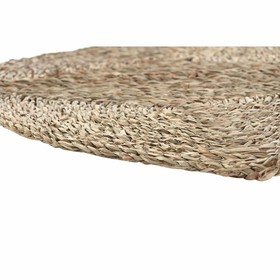 Kilimas DKD Home Decor 150 x 0,5 x 150 cm Natūralus Poliesteris Jūros dumbliai
