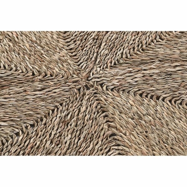 Paklājs DKD Home Decor 150 x 0,5 x 150 cm Dabisks Poliesters Jūraszāle