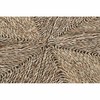 Paklājs DKD Home Decor 150 x 0,5 x 150 cm Dabisks Poliesters Jūraszāle