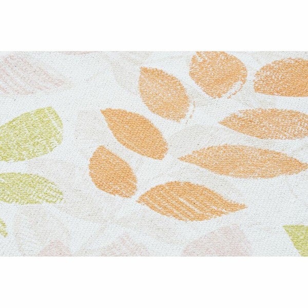 Matto DKD Home Decor Beige Monivärinen Kasvien lehtiä (160 x 230 x 1 cm)