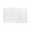 Kilimas DKD Home Decor Balta Pilka Rombas Scandi Ø 9,4 cm 120 x 180 x 3 cm