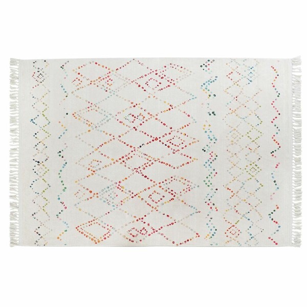 Kilimas DKD Home Decor Spalvotas Rombas 200 x 290 x 0,7 cm