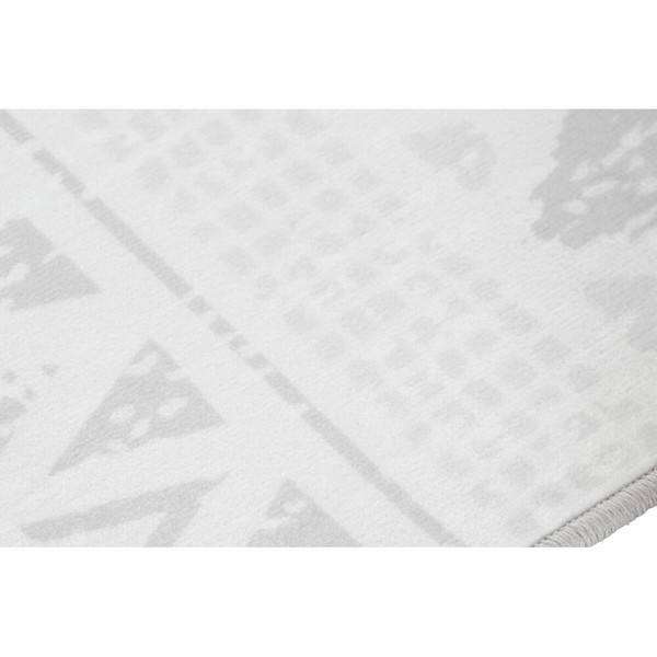 Paklājs DKD Home Decor Pelēks Balts Ikat (120 x 180 x 0,4 cm)