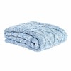 Покрывало DKD Home Decor Синий Небесный синий 150 x 125 x 1 cm (2 штук)