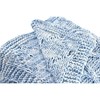 Bed Cover DKD Home Decor Blue Sky blue 150 x 125 x 1 cm (2 Units)