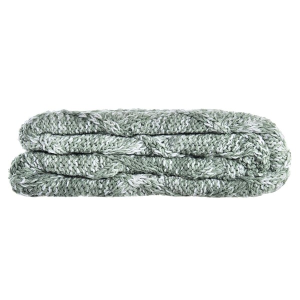 Gultas Pārklājs DKD Home Decor Zaļš 150 x 125 x 1 cm (2 gb.)