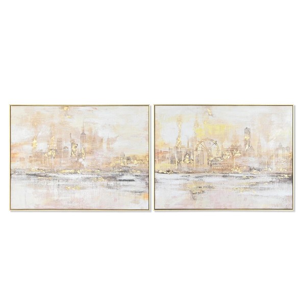 Kangas DKD Home Decor polystyreeni Kangas 80 x 3,5 x 60 cm