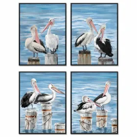 Canvas DKD Home Decor polystyrene Canvas 53 x 3,5 x 73 cm