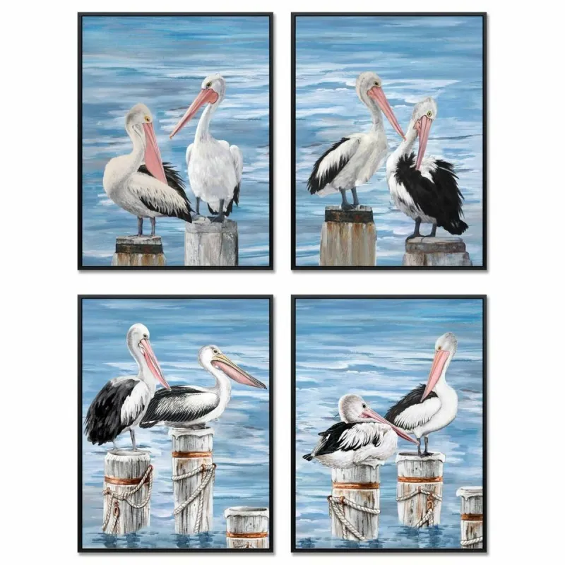 Canvas DKD Home Decor polystyrene Canvas 53 x 3,5 x 73 cm