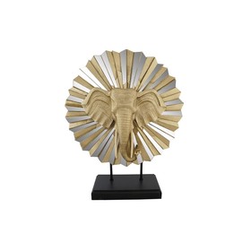 Dekoratīvās figūriņas DKD Home Decor 47 x 18 x 56,5 cm Zilonis Bronza