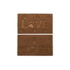 Durų kilimėlis DKD Home Decor Ruda Guma Kokosas (75 x 45 x 2,3 cm) (2 vnt.)
