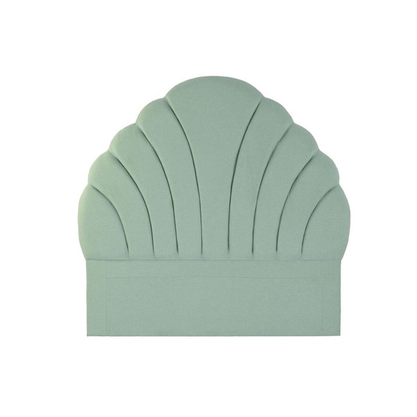 Gultas galvgalvis DKD Home Decor Zaļš Koks MDF 157 x 8 x 160 cm 168 x 10 x 160 cm
