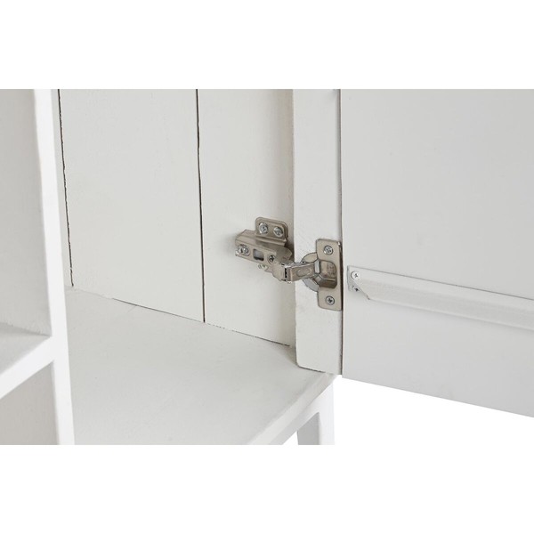 Televizoriaus baldai DKD Home Decor Auksinis Metalinis Balta Mango mediena 120 x 40 x 60 cm