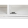 Televizoriaus baldai DKD Home Decor Auksinis Metalinis Balta Mango mediena 120 x 40 x 60 cm
