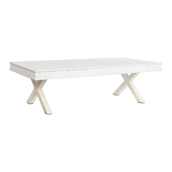 Centrālais galds DKD Home Decor 140 x 70 x 42 cm Metāls Mango koks