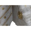 Hall DKD Home Decor White Grey Golden 80 x 30 x 96 cm Elephant