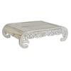 Mazs galdiņš DKD Home Decor Balts Mango koks 89 x 63,5 x 25,4 cm
