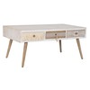 Centrinis stalas DKD Home Decor Eglė Medvilnė (110 x 60 x 50 cm)