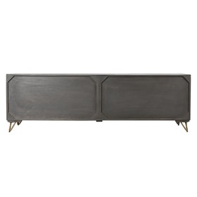 TV-kalusteet DKD Home Decor Metalli Ruskea Mangopuu 160 x 40 x 50 cm