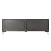 Televizoriaus baldai DKD Home Decor Metalinis Ruda Mango mediena 160 x 40 x 50 cm