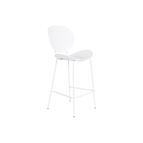 Jakkara DKD Home Decor Musta Metalli Valkoinen polypropeeni (52,5 x 49 x 104 cm)