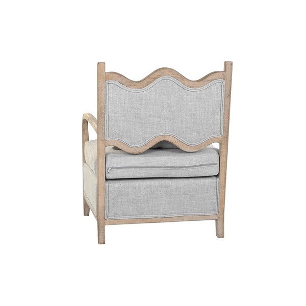 atzveltnes krēsls DKD Home Decor 66 x 70 x 88 cm 70 x 73 x 88 cm Egle Gaiši brūns Gaiši pelēks