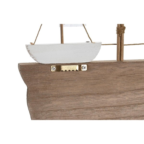 Настенная вешалка DKD Home Decor Деревянный MDF (34,5 x 1,5 x 21,5 cm)