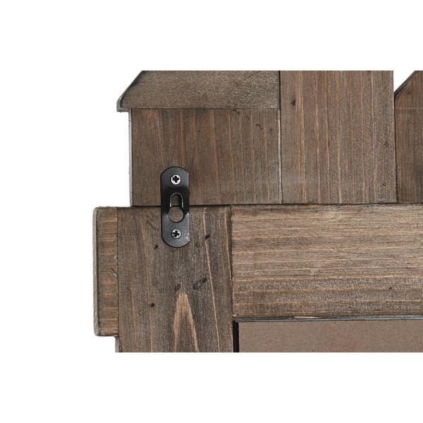 Wall mirror DKD Home Decor Brown Aged finish 40 x 9 x 68 cm