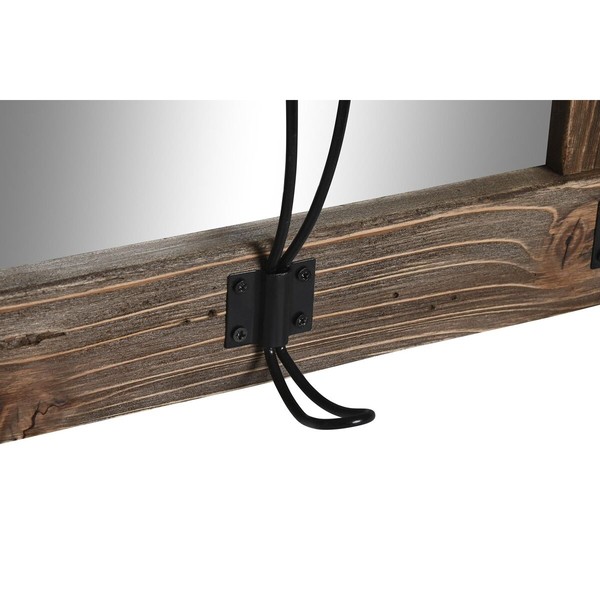 Wall mirror DKD Home Decor Brown Aged finish 40 x 9 x 68 cm