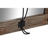 Sienas spogulis DKD Home Decor Brūns Verouderde afwerking 40 x 9 x 68 cm