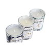 Žvakė DKD Home Decor Mėlyna Vaškas Stiklas 17 x 5 x 6 cm (3 vnt.)