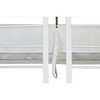 Pavėsinė pergola DKD Home Decor Balta 296 x 296 x 225 cm Plienas