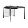 Пергола DKD Home Decor Серый 300 x 300 x 230 cm Сталь